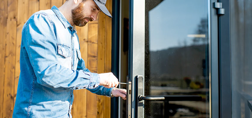 Frameless Glass Storefront Door Locks Replacement in Rio del Mar, CA